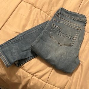 American eagle ripped jeans